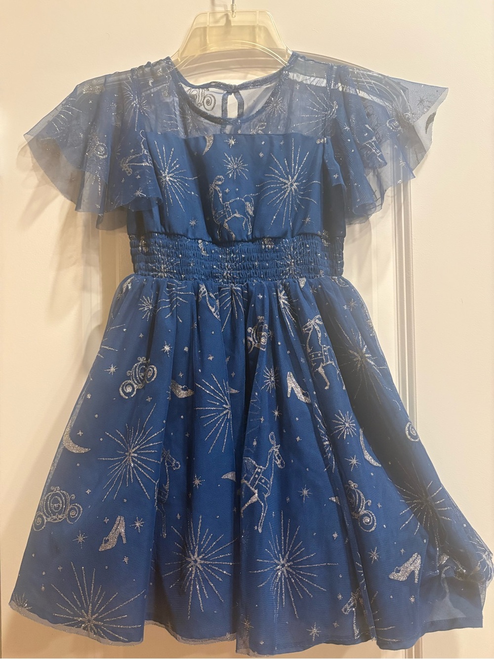 Disney Store Cinderella Celestial Tulle Fancy Party Dress size 5/6